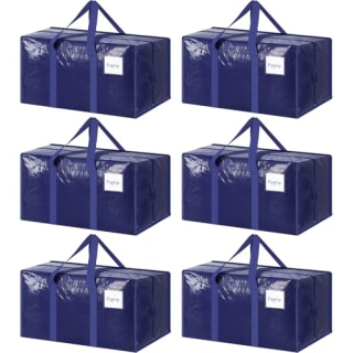 6 Pack Extra Heavy Duty Large Moving Bags
