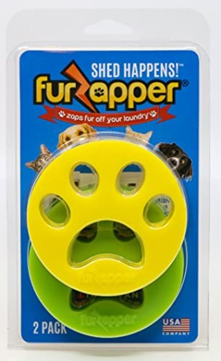FurZapper Pet Hair Remover for Laundry (Pack of 2)