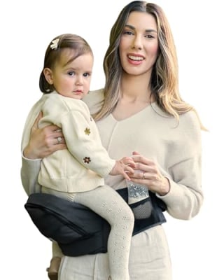 Grownsy Ultra-Comfy Baby Carrier with Hip Seat
