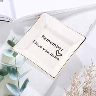 Home Smile Ceramic Ring Dish