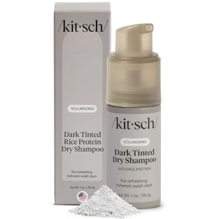 Kitsch Volumizing Rice Protein Dry Shampoo Powder (Dark Tinted)