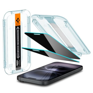 Spigen Tempered Glass Privacy Screen Protector (iPhone 16)