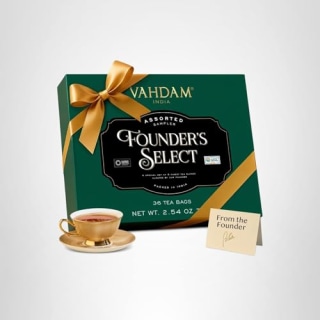Vahdam Founder's Select Assorted Tea Gift Set