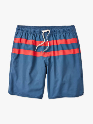Fair Harbor Anchor Stripe Swim Trunks