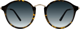 Zenni Optical Tortoiseshell Round Sunglasses
