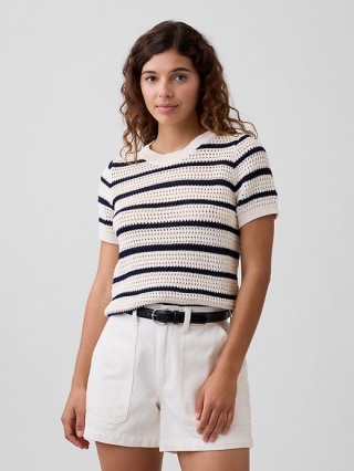 Gap Relaxed Crochet Top