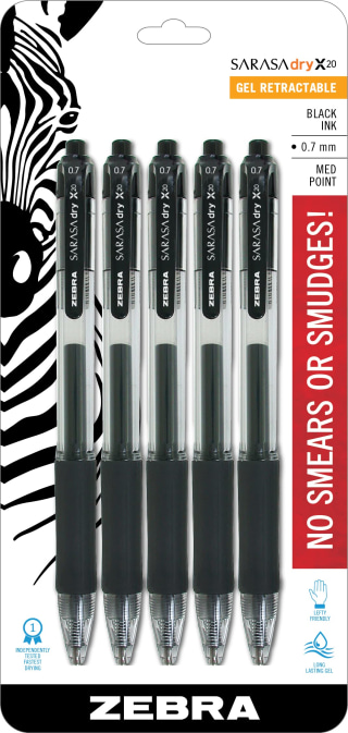 Zebra Pen Sarasa Dry X20 Retractable Gel Pen