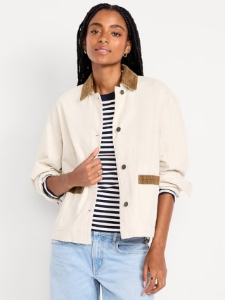 Old Navy Canvas Barn Jacket