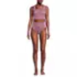 Lands' End Midkini Swimsuit Set