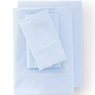 Lands' End 400 Thread Count Premium Supima Cotton Sateen Bed Sheet Set