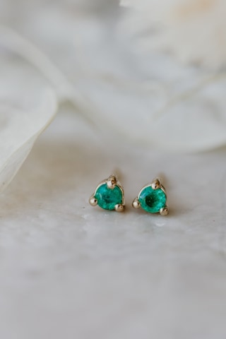 Sarah O. Gemstone Stud Earrings