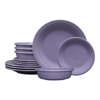 Fiesta Lavender Classic Rim Dinnerware Set for 4 (12 Piece)