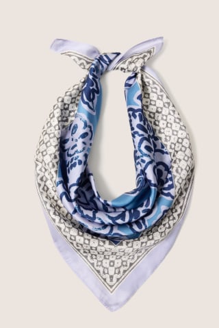 Evereve Lila Floral Bandana