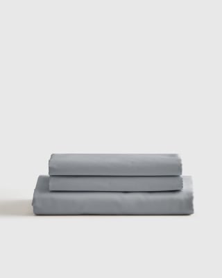 Quince Luxury Organic Sateen Fitted Sheet Set