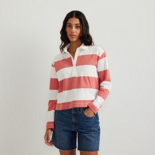 Eddie Bauer Rugby Polo Shirt