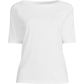Lands' End Supima Boatneck Top