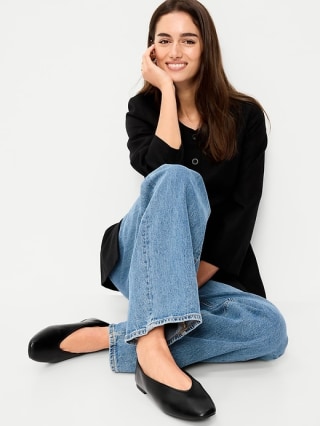 Old Navy V-Cut Ballet Flats