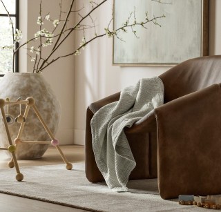 Boll & Branch Dream Baby Blanket