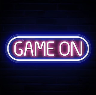"Game On" Neon Sign