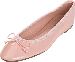 Feversole Women's Patent Ballet Flat