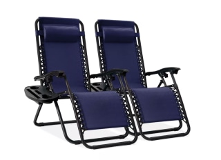 Best Choice Products Set of 2 Zero Gravity Lounge Chair Recliners