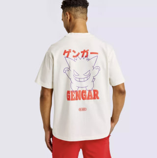 Pokémon x Target Adult Gengar Graphic Print Short Sleeve Crewneck T-Shirt