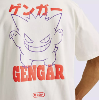Pokémon x Target Adult Gengar Graphic Print Short Sleeve Crewneck T-Shirt