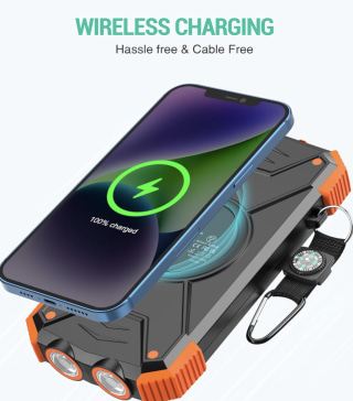 Blavor Solar Charger Power Bank