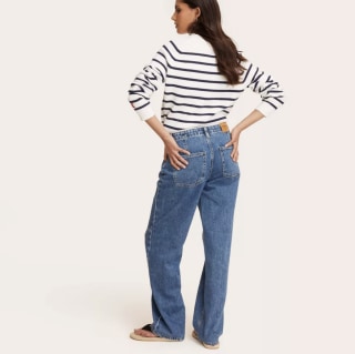 Parke x Target Mid-Rise Drawstring Baggy Jeans 