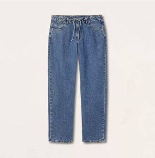 Parke x Target Mid-Rise Drawstring Baggy Jeans 