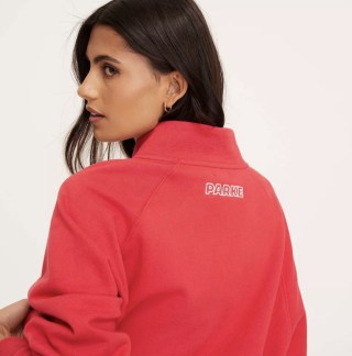 Parke x Target Snap Mockneck Popover Sweatshirt 