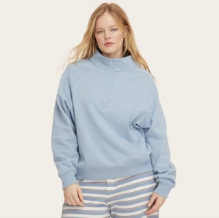Parke x Target Snap Mockneck Popover Sweatshirt 
