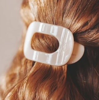 Teleties Small Flat Round Clip 