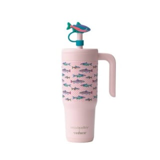 Reduce x Vera Bradley Chiller Spill Proof Stainless Steel Insulated Straw Tumbler