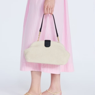 Free Assembly Textured Clutch Handbag