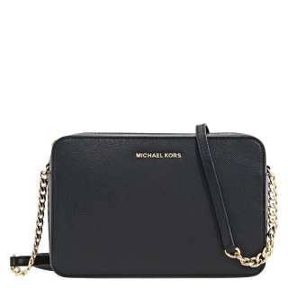 Michael Kors Women's Top Zip Closure Saffiano Leather Crossbody Bag