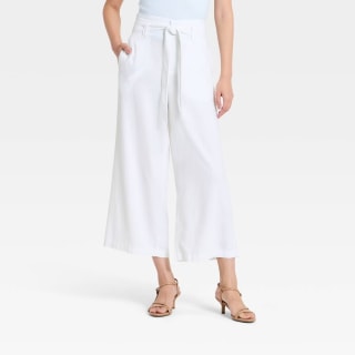 A New Day High-Rise Linen Belted Pants
