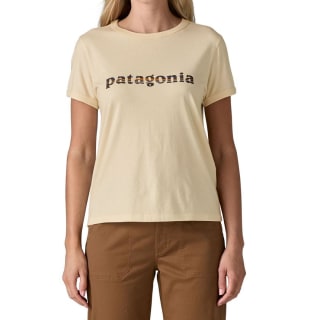 Women's '73 Text Logo Organic Ringer Tee