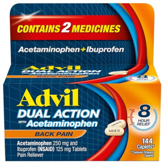 Advil Dual Action Back Pain Caplets