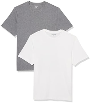 Amazon Essentials Men's Crewneck T-Shirt (Pack of 2)