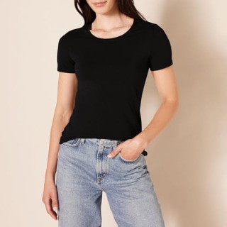 Amazon Essentials Women's Crewneck T-Shirt (Pack of 2)