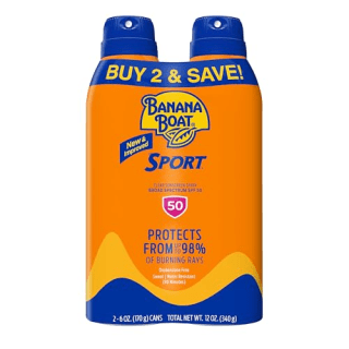Banana Boat Sport Ultra SPF 50 Sunscreen Spray