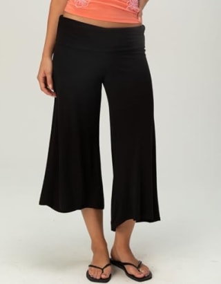 Full Tilt Low Rise Gaucho Pants