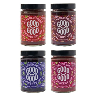GOOD GOOD Fruit Jam Variety Pack of 4
