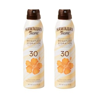 Hawaiian Tropic Weightless Hydration Clear Spray Sunscreen SPF 30