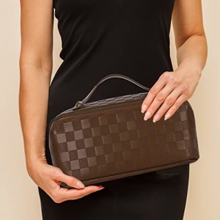 Alextina Large Capacity Travel Cosmetic Bag