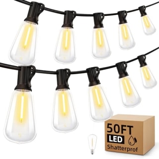 Mgvih Outdoor String Led Patio Lights