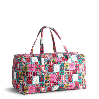 Vera Bradley Outlet Cotton XL Travel Duffel Bag