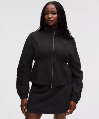 Lululemon Crinkle Nylon Cinchable Jacket