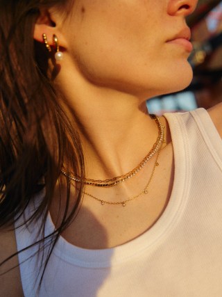 BaubleBar Tate Waterproof Necklace Set